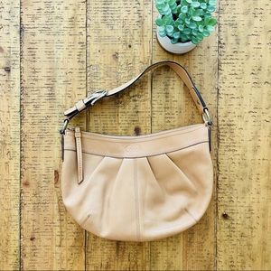 Coach Leather Hobo Shoulder Bag